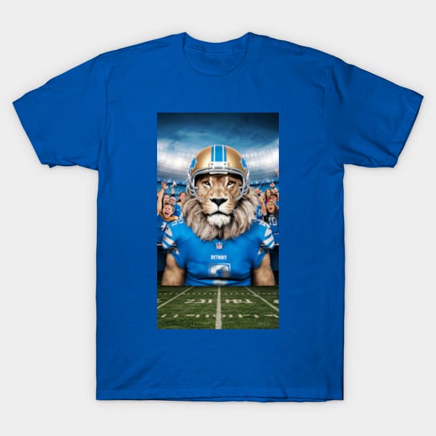 Detroit Lions T-Shirt by TshirtMA